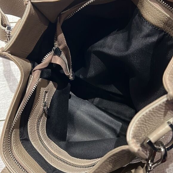 MIM & RAY Soft Italian Leather CROSSBODY / SHOULDER BAG - Picture 8 of 8